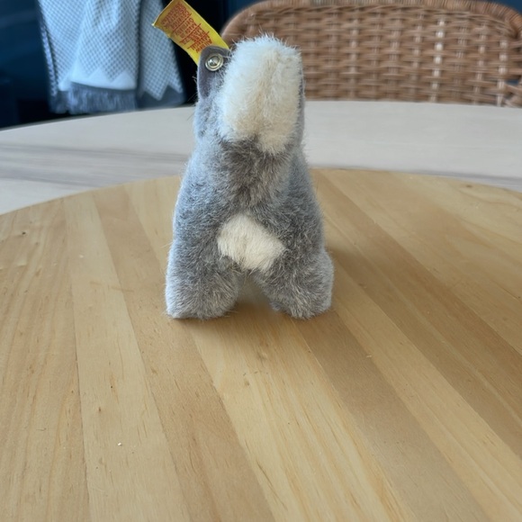 Vintage Steiff grey and white standing cat “Kitty”. - Picture 3 of 9